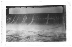 Primary view of object titled '[Spillway at Lake Dallas]'.