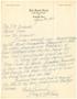 Primary view of [Letter from Philip C. McGahey to T. N. Carswell - April 30, 1941]