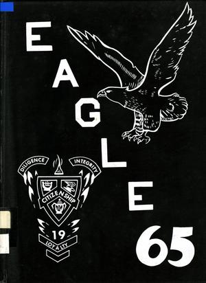 Primary view of object titled 'The Eagle, Yearbook of Stephen F. Austin High School, 1965'.