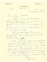 Letter: [Letter from T. N. Carswell to Peggy Carswell and Byrdie Carswell - O…