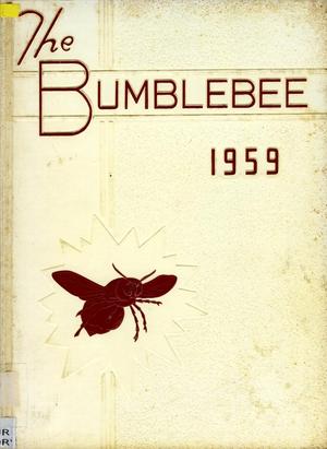 Primary view of object titled 'The Bumblebee, Yearbook of Lincoln High School, 1959'.