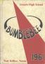 Thumbnail image of item number 1 in: 'The Bumblebee, Yearbook of Lincoln High School, 1961'.