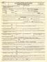 Primary view of [Application form by T. N. Carswell for admission to practice before the Treasury Department]
