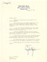 Letter: [Letter from Senator Lyndon B. Johnson to T. N. Carswell - February 1…