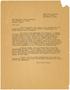Thumbnail image of item number 1 in: '[Letter from Mrs. H. V. Ashton to Governor Coke Stevenson - September 8, 1941]'.
