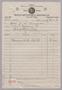 Text: [Invoice for a Shirt from Textile Rectifying and Weaving Co.]