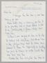 Letter: [Letter from Sara Elizabeth Weston to R. Lee Kempner, October 17, 195…