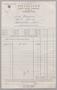 Text: [Account Statement for Pittsburgh Plate Glass Company: January 1952]