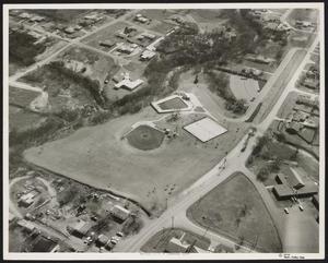 Primary view of object titled '[Aerial Photograph of McCree Park from Northwest #1]'.