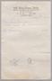 Text: [Invoice for Cleaning Clothes, June 1, 1952]