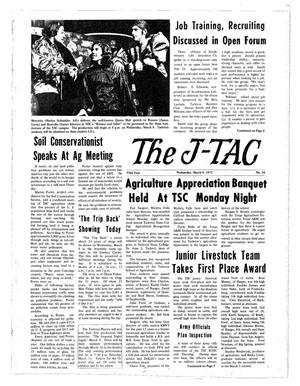 Primary view of object titled 'The J-TAC (Stephenville, Tex.), Vol. 53, No. 18, Ed. 1 Wednesday, March 8, 1972'.