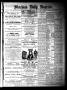Thumbnail image of item number 1 in: 'Sherman Daily Register (Sherman, Tex.), Vol. 2, No. 79, Ed. 1 Thursday, February 24, 1887'.
