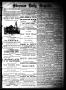 Newspaper: Sherman Daily Register (Sherman, Tex.), Vol. 2, No. 220, Ed. 1 Monday…