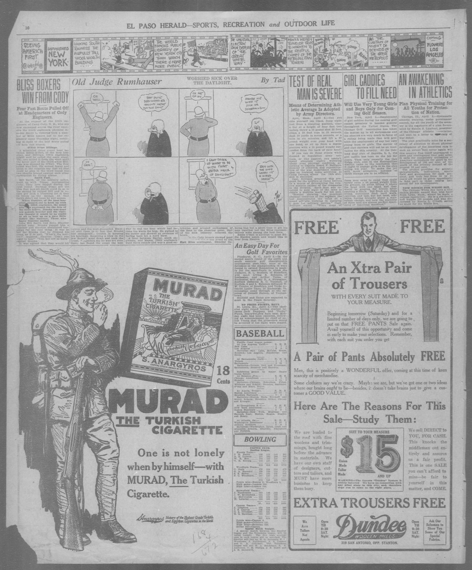 El Paso Herald (El Paso, Tex.), Ed. 1, Friday, April 5, 1918
                                                
                                                    [Sequence #]: 10 of 14
                                                