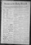 Primary view of Brownsville Daily Herald (Brownsville, Tex.), Vol. NINE, No. 121, Ed. 1, Wednesday, November 21, 1900