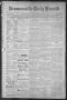 Primary view of Brownsville Daily Herald (Brownsville, Tex.), Vol. NINE, No. 122, Ed. 1, Thursday, November 22, 1900