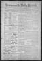 Primary view of Brownsville Daily Herald (Brownsville, Tex.), Vol. NINE, No. 126, Ed. 1, Tuesday, November 27, 1900