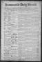 Primary view of Brownsville Daily Herald (Brownsville, Tex.), Vol. NINE, No. 128, Ed. 1, Thursday, November 29, 1900