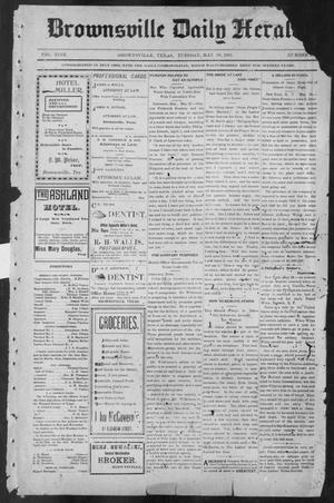 Primary view of object titled 'Brownsville Daily Herald (Brownsville, Tex.), Vol. NINE, No. 280, Ed. 1, Tuesday, May 28, 1901'.