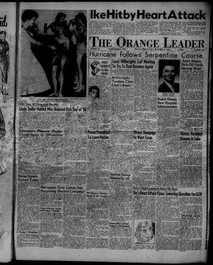Primary view of object titled 'The Orange Leader (Orange, Tex.), Vol. 52, No. 228, Ed. 1 Sunday, September 25, 1955'.