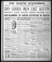 Newspaper: The Austin Statesman (Austin, Tex.), Vol. 53, No. 2, Ed. 1 Tuesday, J…