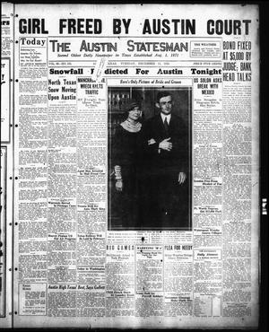 Primary view of object titled 'The Austin Statesman (Austin, Tex.), Vol. 56, No. 131, Ed. 1 Tuesday, December 14, 1926'.