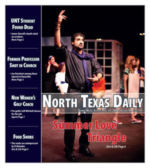 Primary view of object titled 'North Texas Daily (Denton, Tex.), Vol. 92, No. 113, Ed. 1 Thursday, July 31, 2008'.