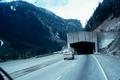 Photograph: [Interstate 90 Highway Shelter in Snoqualmie Pass, Washington State]