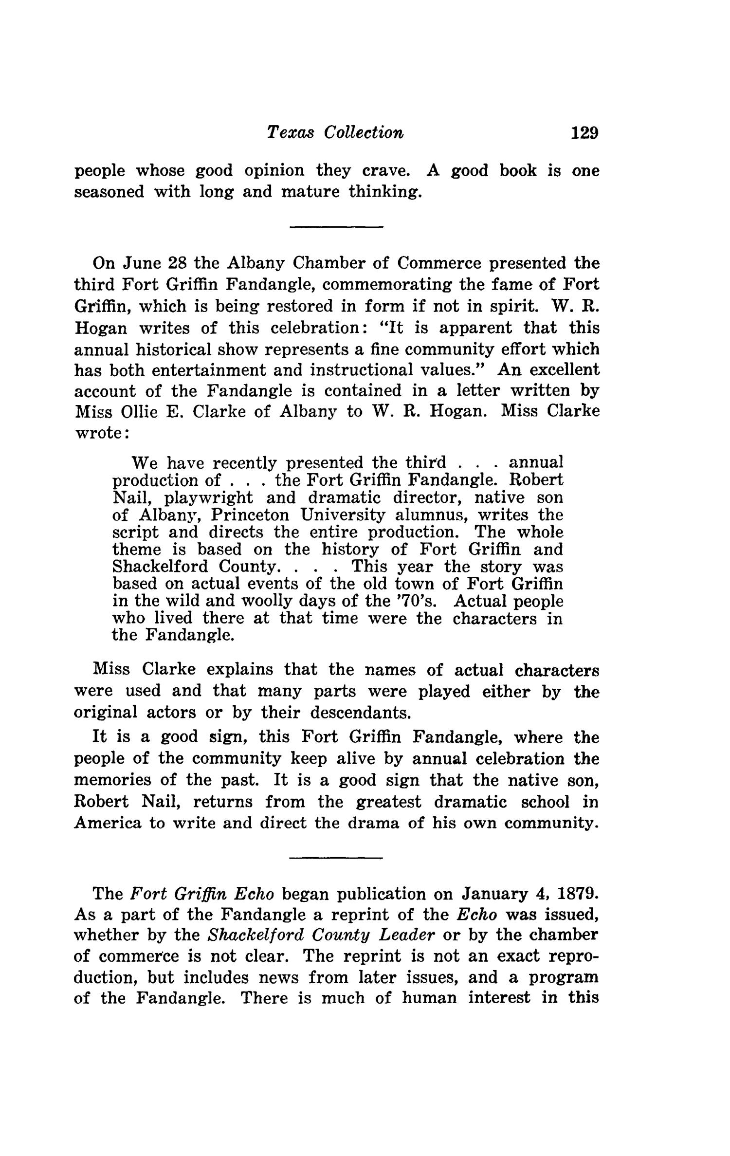 The Southwestern Historical Quarterly, Volume 44, July 1940 - April, 1941
                                                
                                                    129
                                                