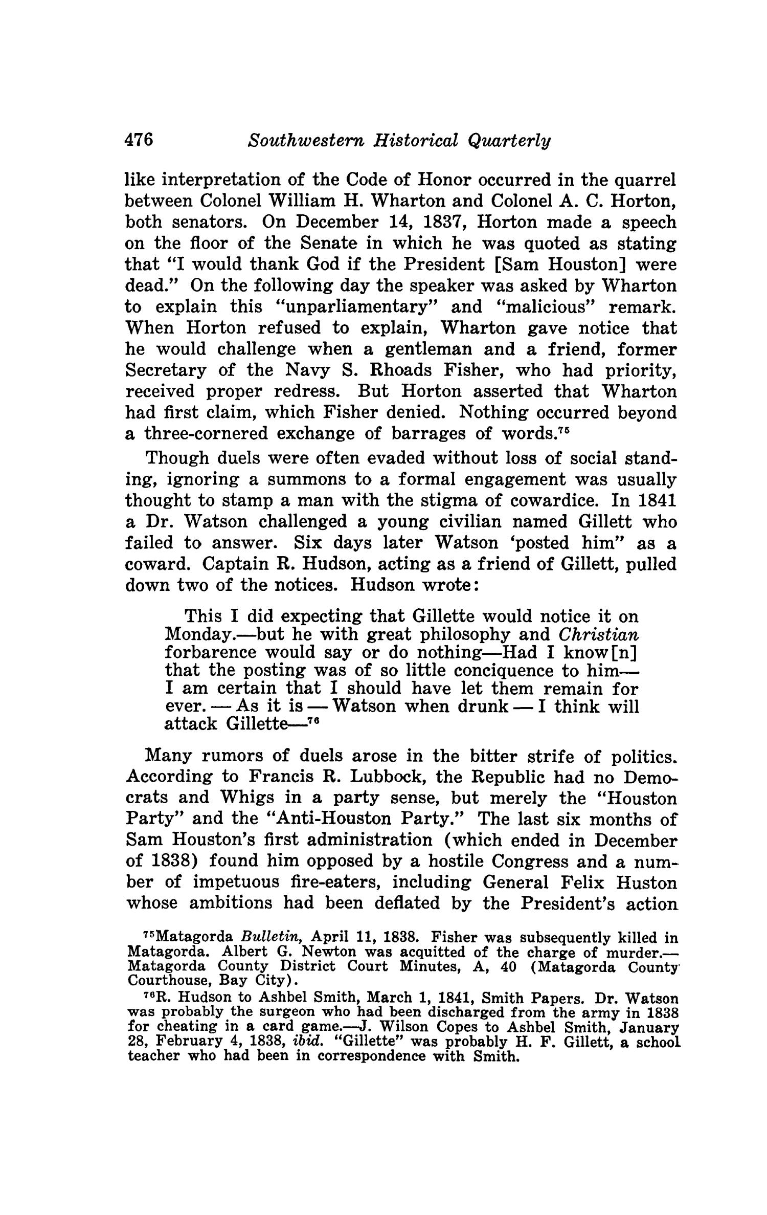 The Southwestern Historical Quarterly, Volume 44, July 1940 - April, 1941
                                                
                                                    476
                                                