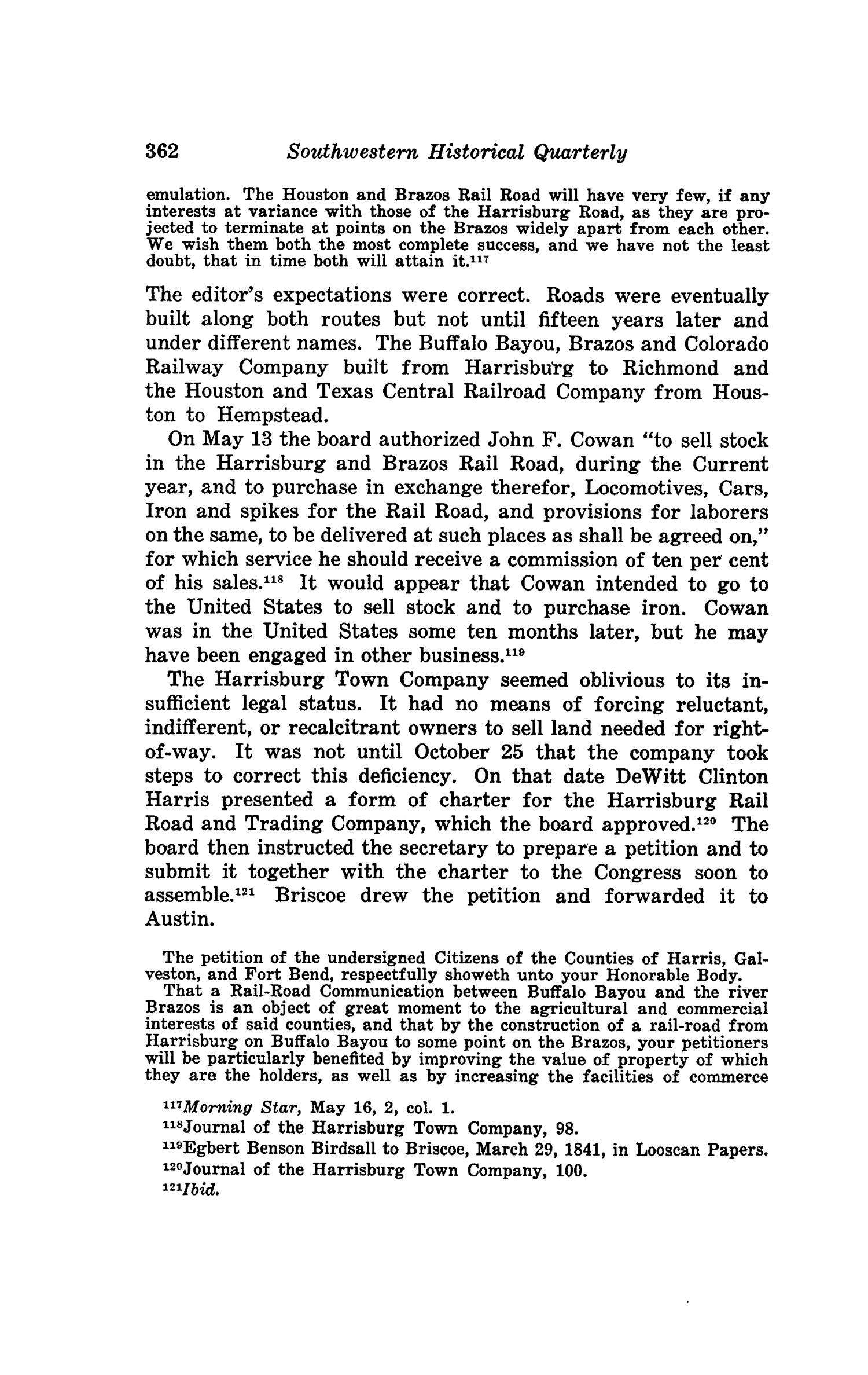 The Southwestern Historical Quarterly, Volume 47, July 1943 - April, 1944
                                                
                                                    362
                                                