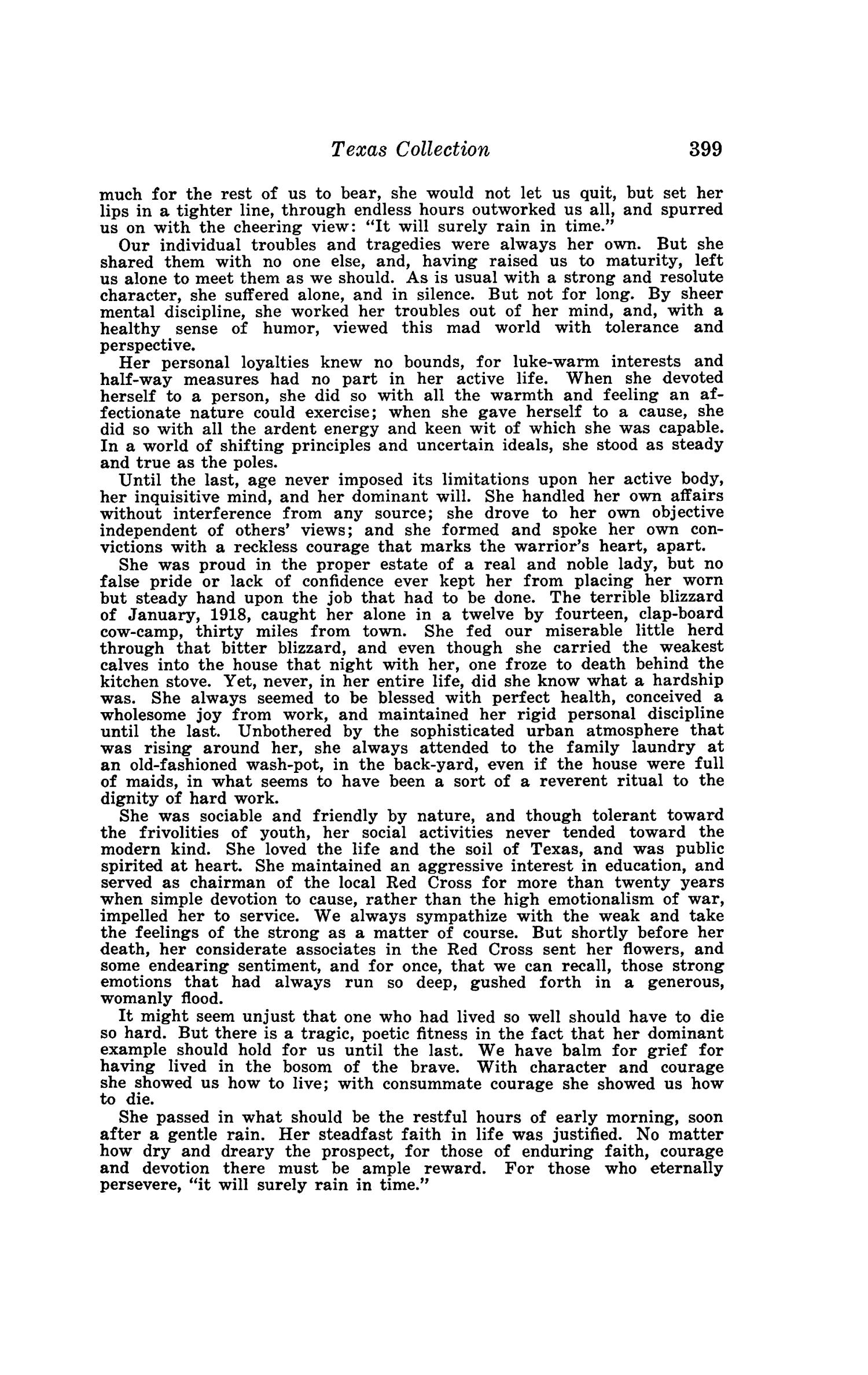 The Southwestern Historical Quarterly, Volume 47, July 1943 - April, 1944
                                                
                                                    399
                                                