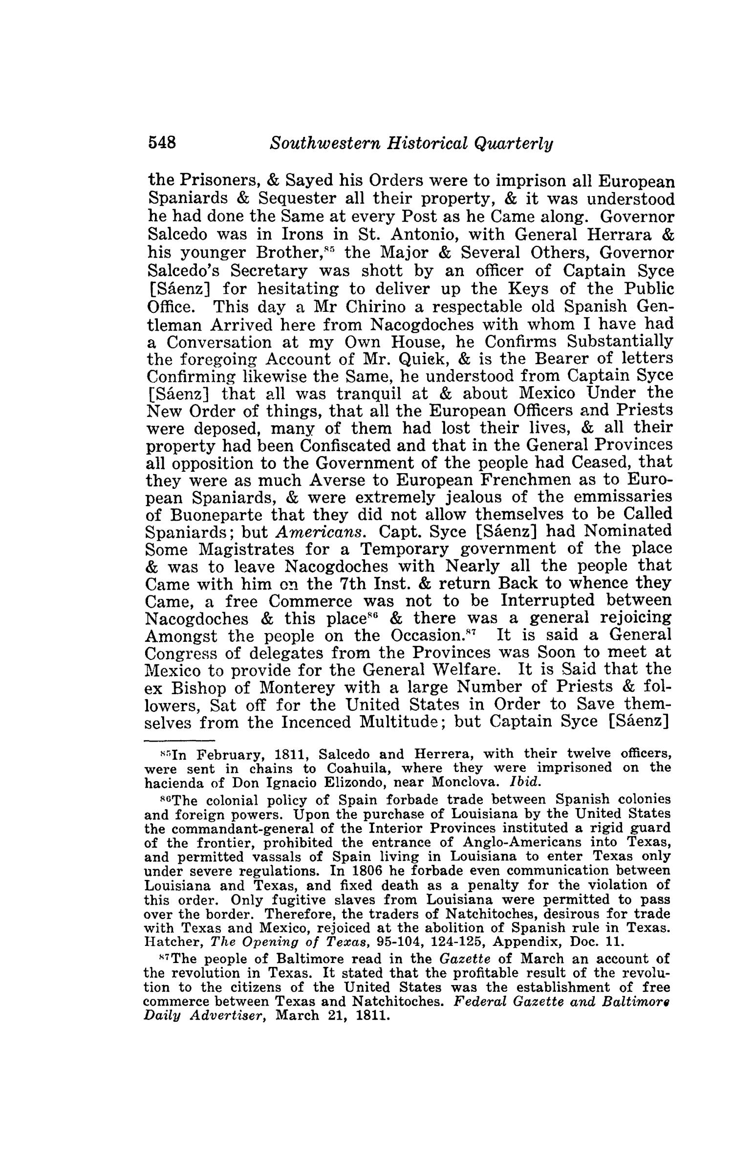 The Southwestern Historical Quarterly, Volume 48, July 1944 - April, 1945
                                                
                                                    548
                                                