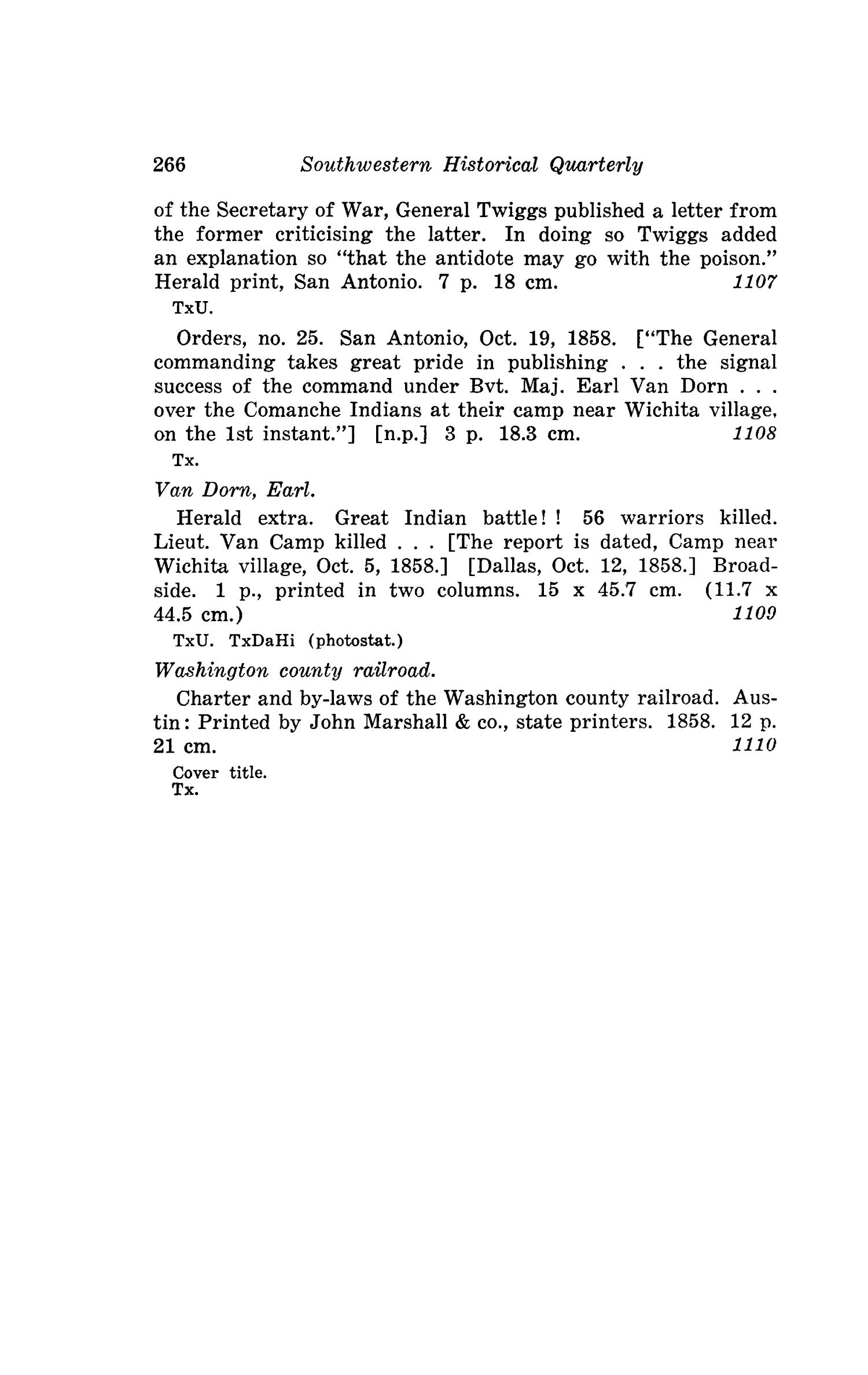 The Southwestern Historical Quarterly, Volume 49, July 1945 - April, 1946
                                                
                                                    266
                                                