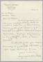 Letter: [Letter from Hyman Judah Schachtel to I. H. Kempner, October 6, 1952]