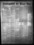 Primary view of Sonntagsblatt Der Texas Post. (Galveston, Tex.), Vol. 11, No. 36, Ed. 1 Sunday, October 19, 1879