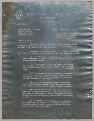Primary view of object titled '[Copy of Texas Attorney General Opinion: MS-93]'.