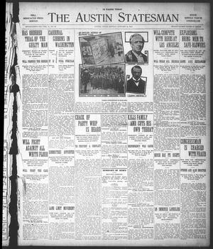Primary view of object titled 'The Austin Statesman (Austin, Tex.), Vol. 41, No. 10, Ed. 1 Monday, January 10, 1910'.
