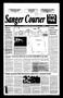 Primary view of Sanger Courier (Sanger, Tex.), Vol. 102, No. 45, Ed. 1 Thursday, August 30, 2001