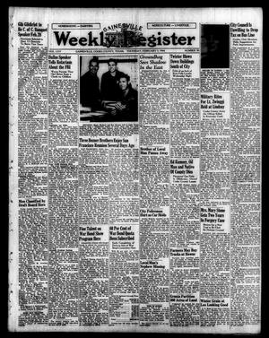Primary view of object titled 'Gainesville Weekly Register (Gainesville, Tex.), Vol. 65, No. 30, Ed. 1 Thursday, February 3, 1944'.