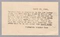Postcard: [Postal Card from the Galveston Country Club to Isaac H. Kempner, Apr…
