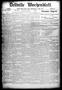Primary view of Bellville Wochenblatt. (Bellville, Tex.), Vol. 1, No. 30, Ed. 1 Thursday, April 7, 1892