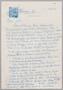 Letter: [Handwritten Letter from I. H. Kempner, August 11, 1951]