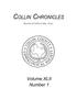 Journal/Magazine/Newsletter: Collin Chronicles, Volume 42, Number 1, 2021/2022