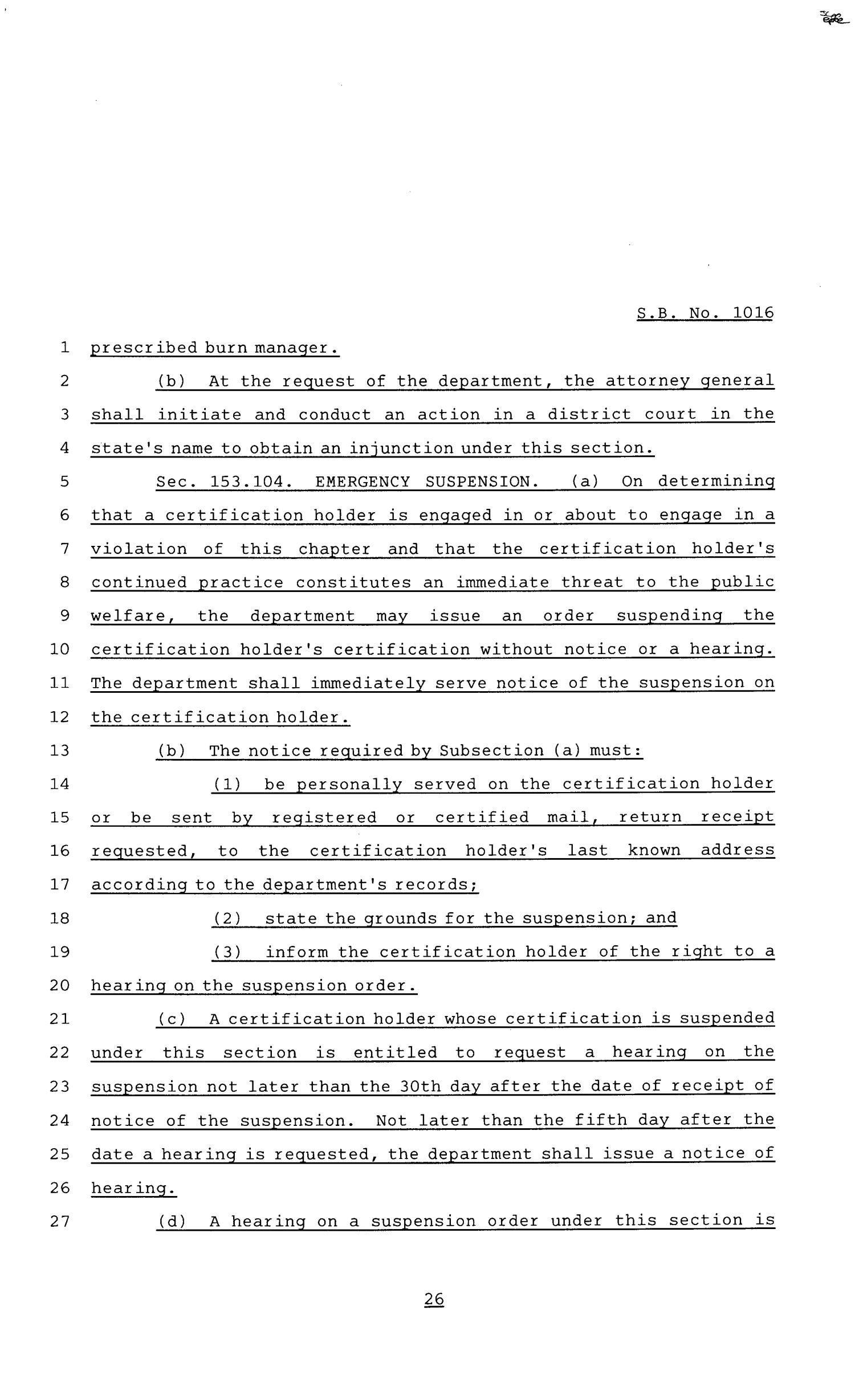 81st Texas Legislature, House Bill 1016, Chapter 506
                                                
                                                    [Sequence #]: 26 of 136
                                                