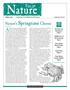 Journal/Magazine/Newsletter: Eye on Nature, Spring 2001