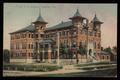 Postcard: [Postcard of the YMCA Building in Palestine, Texas]