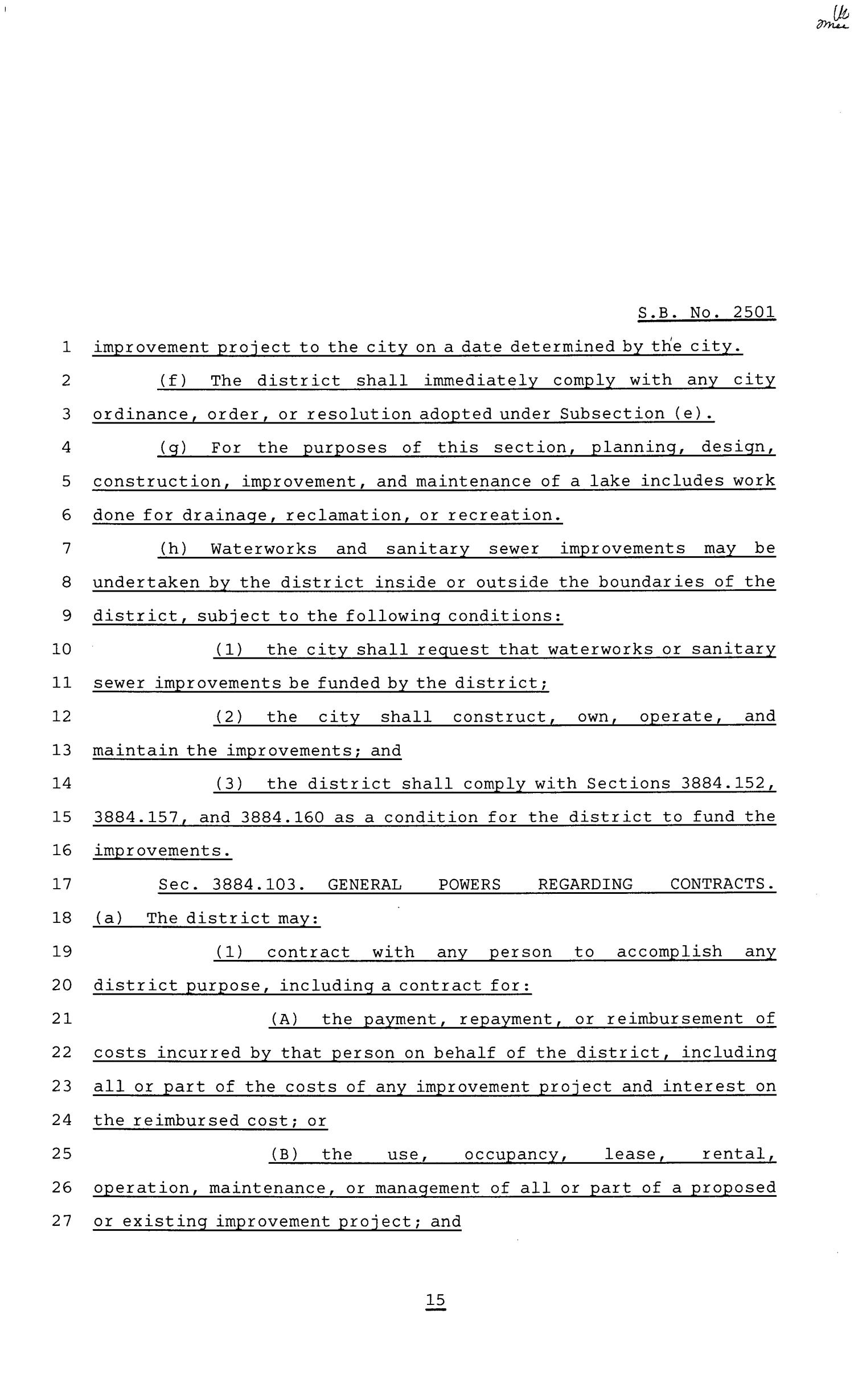 81st Texas Legislature, Senate Bill 2501, Chapter 866
                                                
                                                    [Sequence #]: 15 of 62
                                                
