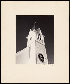 Primary view of object titled '[Photograph of Perry Methodist Church]'.