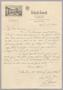 Letter: [Handwritten Letter from Richard Bennett to I. H. Kempner, April 10, …